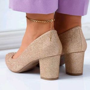Peach Glitter Bellies