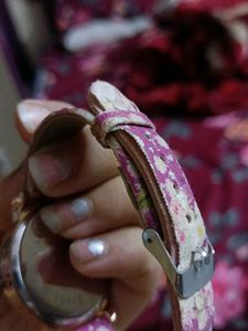 Floral Wrist Watch