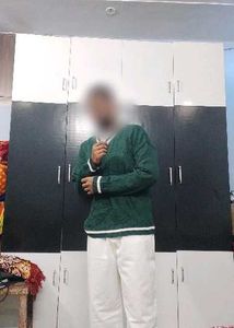 Oversized Trendy Korean Green Sweater