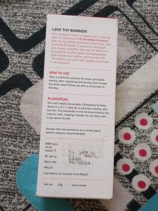 Plum Oat&amp; Ceramide Moisturizer