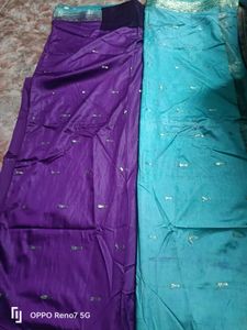 Rarely Used Art Silk Saree For Sale