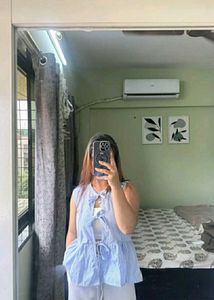 Ruffle Sleeveless Top