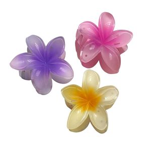 Flower Hair Claw Clips - Set of 3