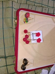 Earrings Three Pair Combo