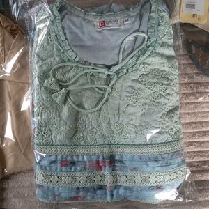 Cute Embroidered Top