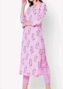 Cotton Kurti Pant Sett