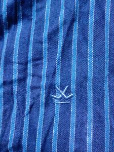 WROGN Striped Blue Shirt