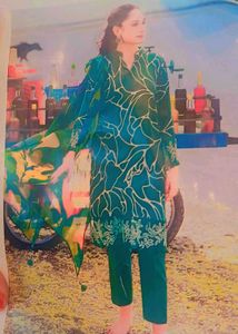 Pakistani karachi pech work  3 pc suit