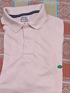 Lacoste Polo Neck Tshirt (Copy) Size XXL
