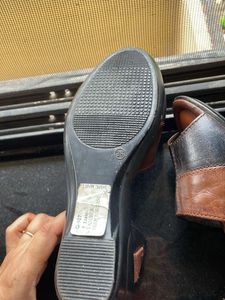 Brown Leather Flats