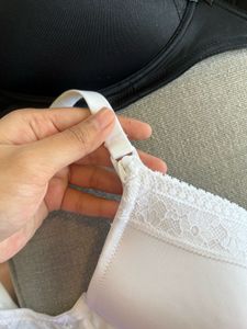 Set of 2 NEW M&amp;S Maternity Bras in Black &amp; White