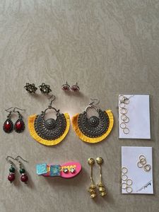 8 Pair Of Earrings