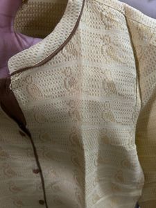 Aurelia Golden Kurta