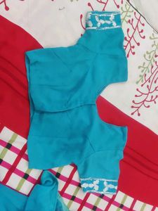 Ready to wear saree with stitched blouse