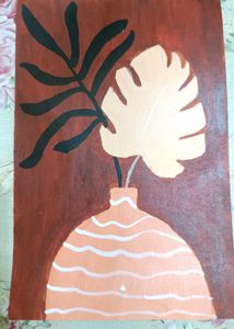 Minimalist Botanical | Abstract Paintin