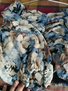 Floral Print Crop Top