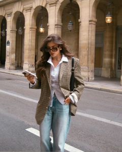 Women’s Houndstooth Blazer