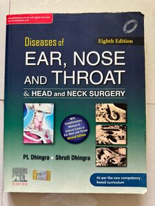 ENT Dhingra 8th edition