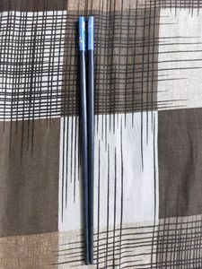 Traditional Chopsticks With Beautiful Flower Design On Top