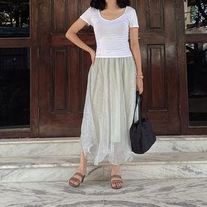 Korean Fairycore Pinterest Skirt