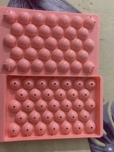 Pink Round Ice Cube Tray