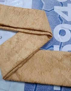 Elegant Golden Saree