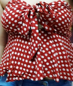 Shein Polka Dot Top