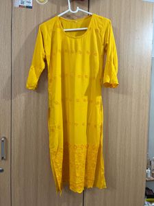 Yellow Haldi Kurta