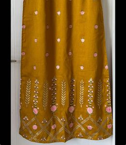 Elegant Mustard Kurta