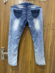 Stylish Blue Denim Jeans