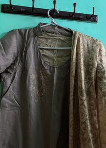 stiching tested Kurta with dupptta