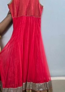 Elegant Pink Anarkali Kurta