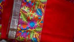 Thread Work Saree
