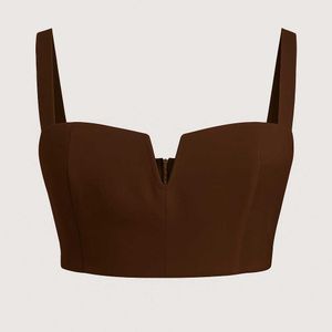 Brown Two-Piece Set
