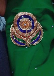 Elegant Green Saree