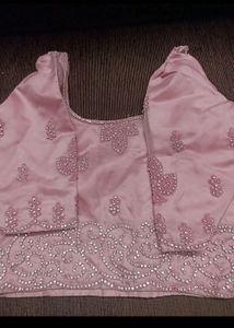 Elegant Pink Embellished Lehenga