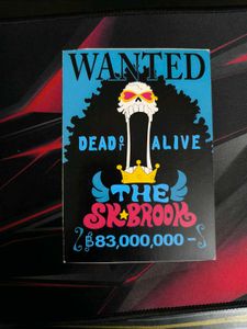 One Piece,  6 Wanted Posters