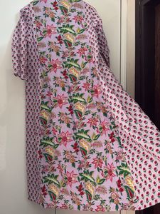 Floral Print Cotton Dress