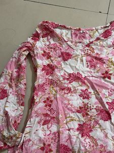 Floral Print Long Sleeve Top