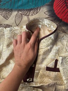 Sherwani With Dhoti Style Ekdum New