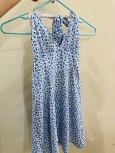 Floral Halter Dress