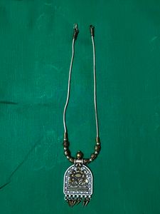 Ethnic Silver Necklace