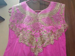 Ethnic Gown For Kids Girls With Heavy Embroidery