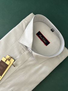 White Cotton Brand New Shirt