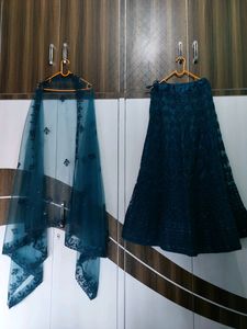 Royal Blue Lehanga