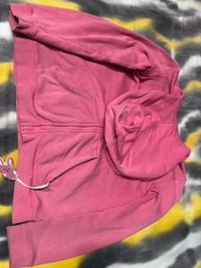 Pink 'Little Magician' Zip-Up Hoodie