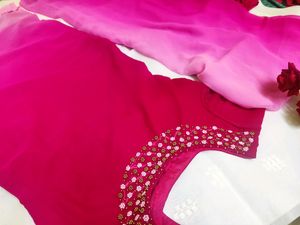 Beautiful dual-shade kurti