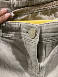 West side #LOV” Brand Trouser Beige Colour