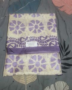 Saree with readymade Blouse