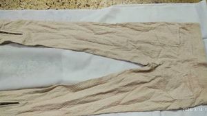 Cream Jeggings For Girls